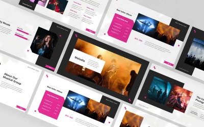 Dallam — Musical Band Keynote sablon