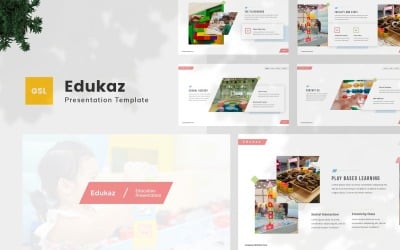 Edukaz – Google Slides-Vorlage für den Kindergarten
