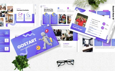 Gostart — szablon prezentacji startowej