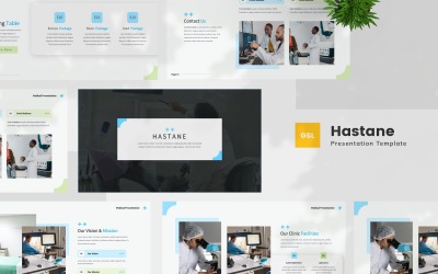 Hastane — Modèle Google Slides médical
