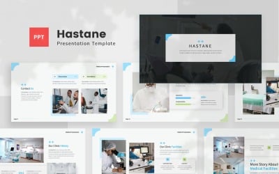 Hastane — Plantilla médica de PowerPoint