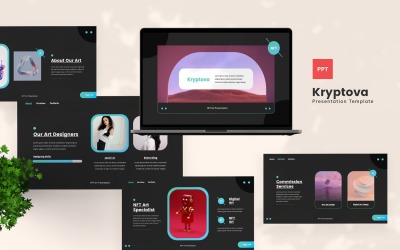 Kryptova — NFT Powerpoint-mall