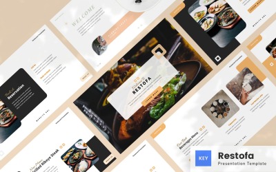 Restofa — Restoran Keynote Şablonu