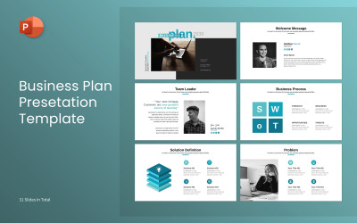 Modèles de plan d&amp;#39;affaires PowerPoint