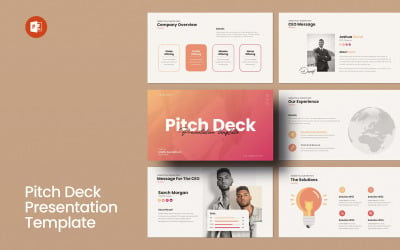 Pitch Deck Plantilla de presentación de PowerPoint V1