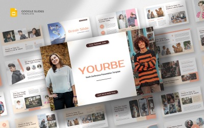 Yourbe – Google Slides-Vorlage für Jugendkonferenzen
