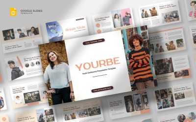 Yourbe - Sjabloon voor Google-dia&amp;#39;s voor jongerenconferenties