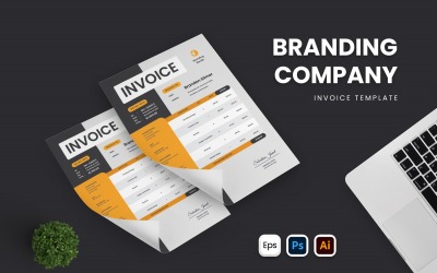 Branding Companies Invoice Template