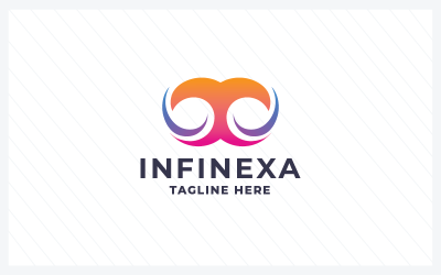 Plantilla de logotipo Infinixa Pro