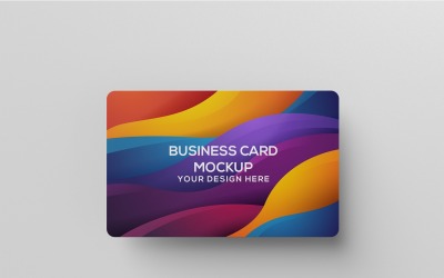 Carta di plastica - Mockup di carta bancaria