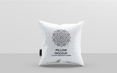 Pillow Mockup - Square Pillow Mockup