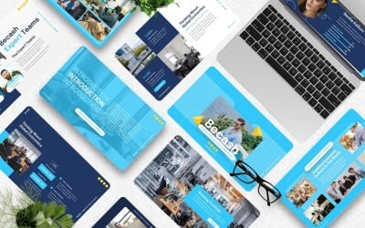 Becash - Creative Economic Culture Шаблон Powerpoint