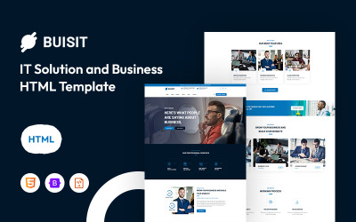 Buisit - Soluzione IT e modello di sito Web aziendale