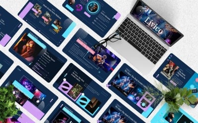 Livico - Musical Creative Googleslide Template