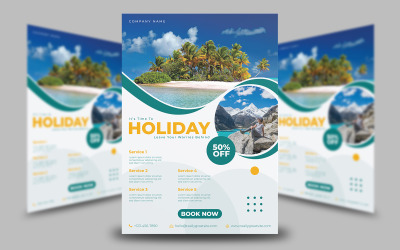 Vacation Travel Flyer Template