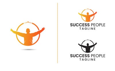 Başarılı insanlar logo tasarımı