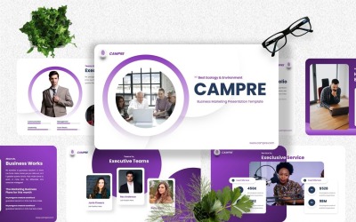 Campre – Marketing Keynote sablon