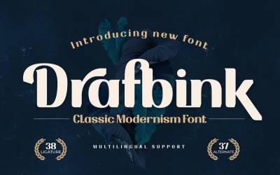 Drafbink | Modernismo classico Serif
