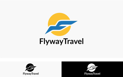 Flyaway Travel Logo-Vorlage