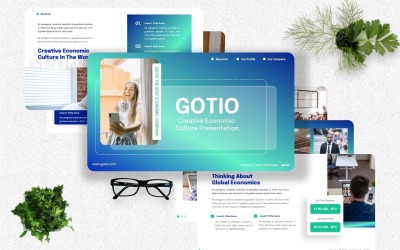 Gotio - 创意经济文化PowerPoint模板