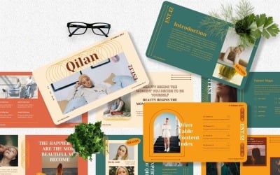 Qilan - Fashion Creative Googleslide Template