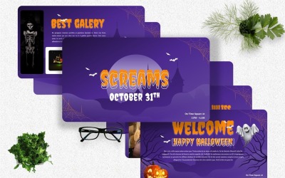 Urla - Modelli Powerpoint di Halloween