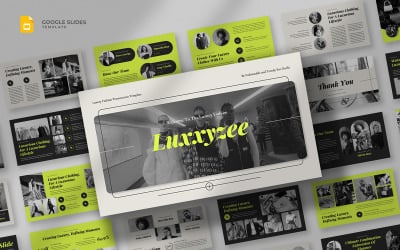 Luxxyzee - 奢华时尚谷歌幻灯片模板