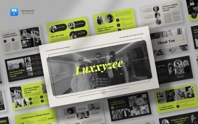 Luxxyzee - 奢华时尚主题演讲模板