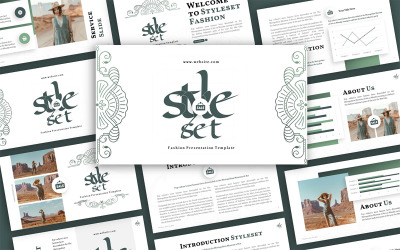 Styleset Fashion Uniwersalny szablon prezentacji PowerPoint