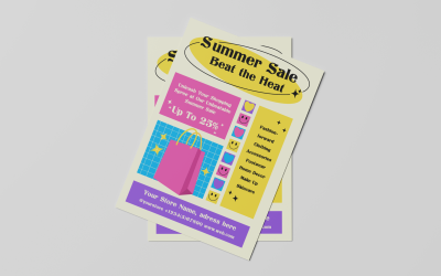 Summer Sale Flyer Template 2