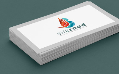 Szablon Logo śledzenia B drogą drogową