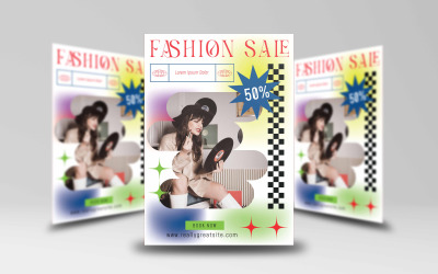 Fashion Sale Flyer Template 4