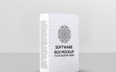 Caja de software - Maqueta de caja de software