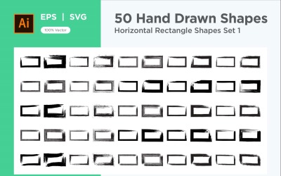 Horisontell rektangelform 50_Set V 1