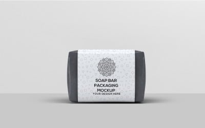 Soap Bar Paper Sleeve Packaging Mock-Up