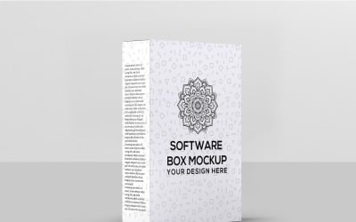 Software Box - Mockup softwarové krabice