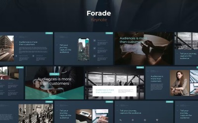 Forade – Tech Business Keynote-Vorlage