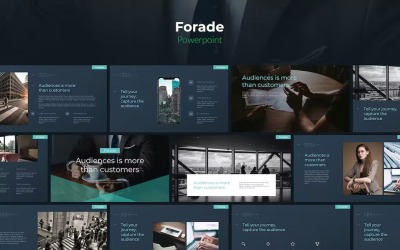 Forade – Tech Business Powerpoint-Vorlage
