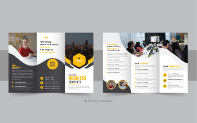 Rozložení brožury Creative Business Trifold