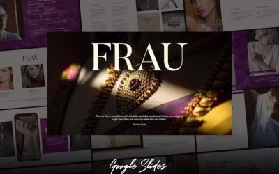 Frau – Fashion Business Google Slides