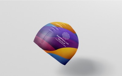 Кепка - Мокап шапочки для плавания