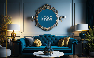 Maketa obývacího pokoje | Maketa loga na zeď | Maketa Sing Logo