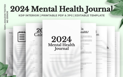 2024 Mental Health Journal Kdp Intérieur