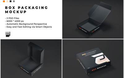 Box Packaging Mockup Mall