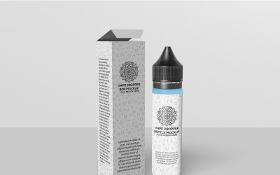 Maketa láhve Unicorn Vape Dropper