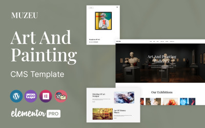 MUZUE - Art and Sculpture Gallery Wordpress Theme