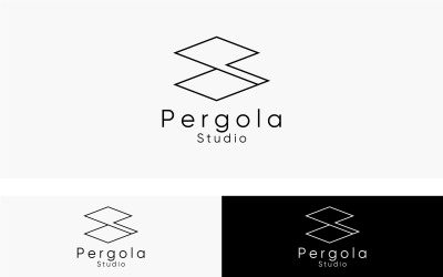 Plantilla de logotipo de estudio Perola