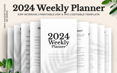 Agenda settimanale 2024 Kdp Interni