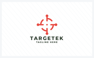 Шаблон логотипу Targetek Pro