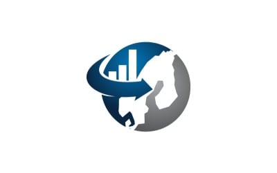 Short Cut To Scandinavia Business logo Template